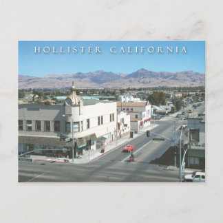 Hollister California Postcard Vykort