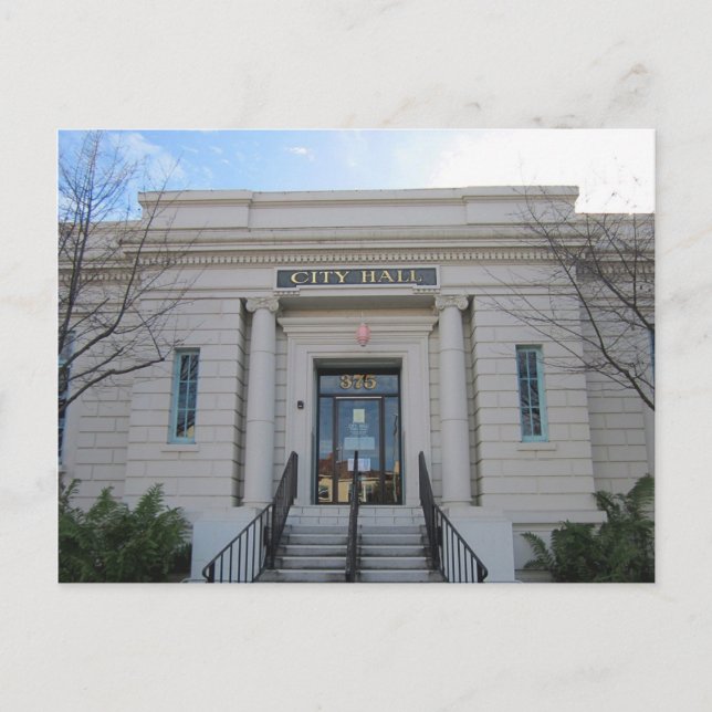 Hollister City Hall Vykort (Framsida)