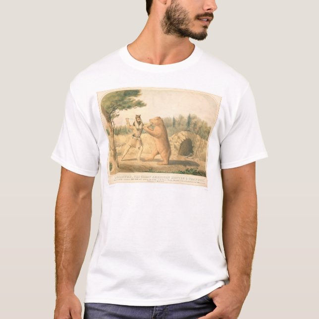 Hollisters björnmöte (0547A) Tee Shirt (Framsida)