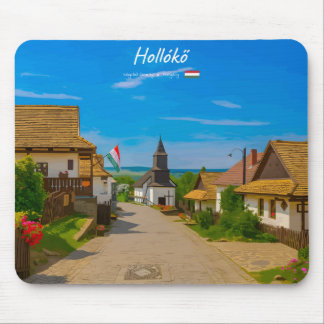 Hollókő, Ungern - Historisk by gata Musmatta