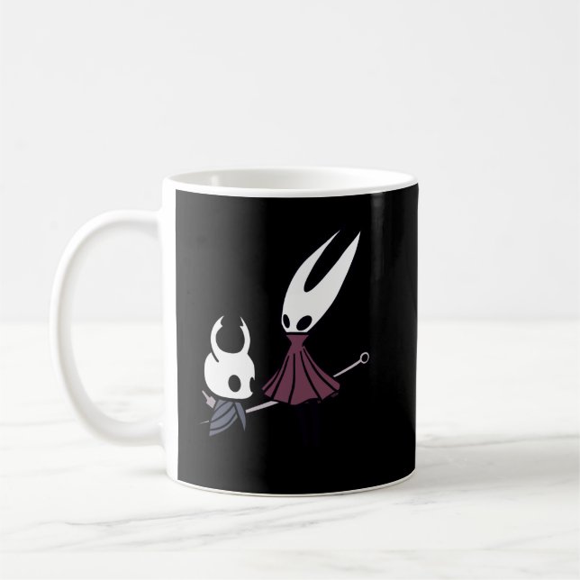 Hollow Knight Classic T Shirt Kaffemugg (Vänster)