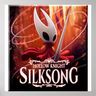 Hollow Knight Silklåt Poster