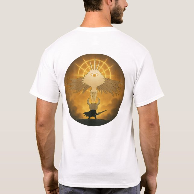 Hollow Knight Vs Radiance T Shirt (Baksida)