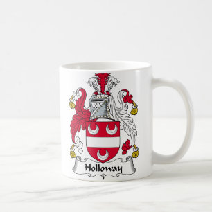 Holloway familjvapensköld kaffemugg