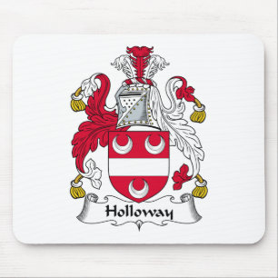 Holloway familjvapensköld musmatta