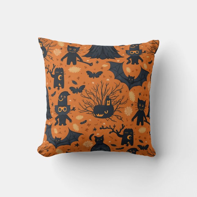 Holloween Cushion Kudde (Framsida)