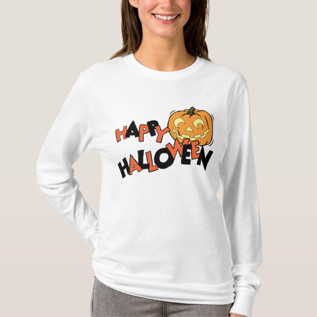 HOLLOWEEN-KVINNOR TEE (Framsida)
