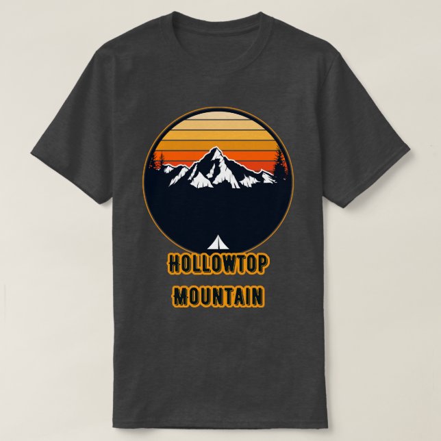 Hollowtop Mountain T Shirt (Design framsida)