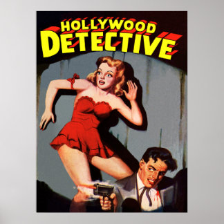 Hollwood detektiv poster
