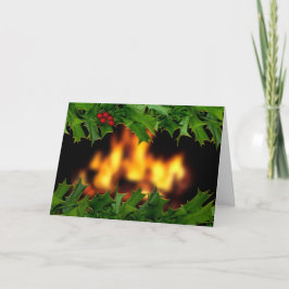 Holly and Hearth Christmas card Helgkort