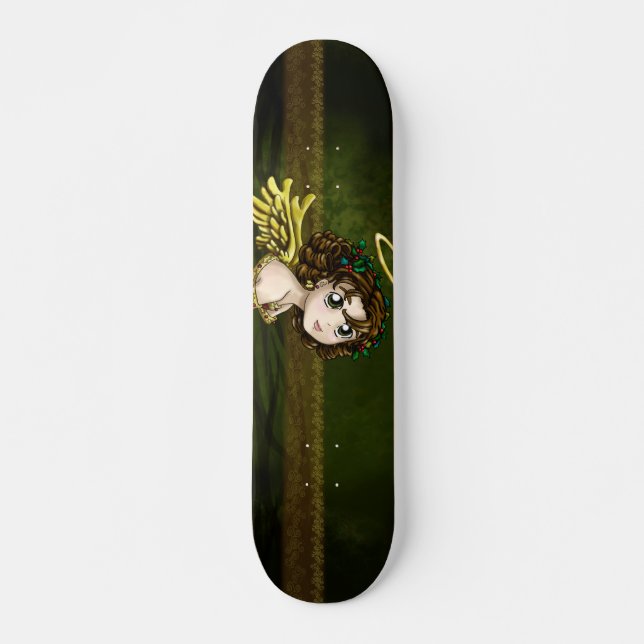 Holly Angel Mini Skateboard Bräda 18,7 Cm (Framsida)