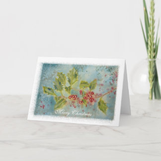 Holly Art-julkort Helgkort