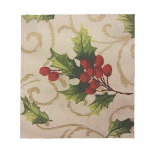 Holly Berries Anteckningsblock