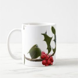 Holly Berries Coffee Mugg