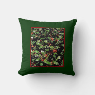 Holly & Berries Dekorativ kudde