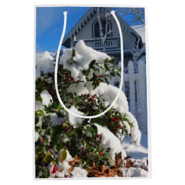 Holly Berries i Snö - Martha's Vineyard