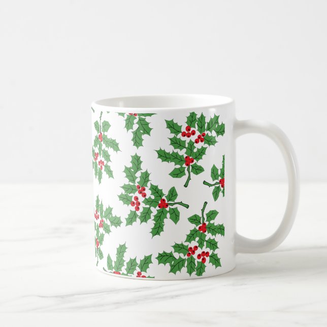 Holly Berries Kaffemugg (Höger)
