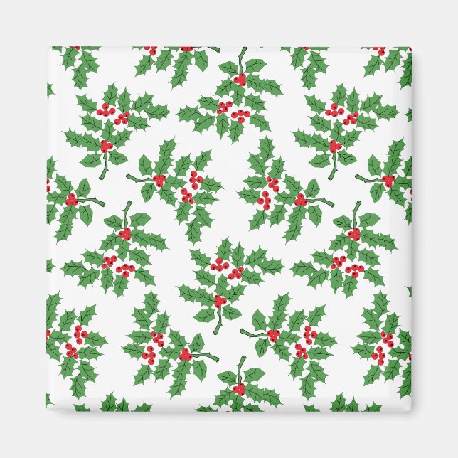 Holly Berries Magnet (Framsidan)