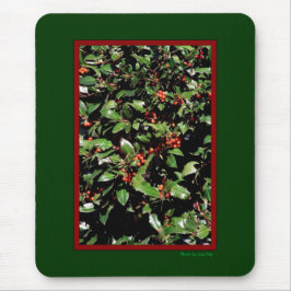 Holly & Berries Mousepad Musmatta