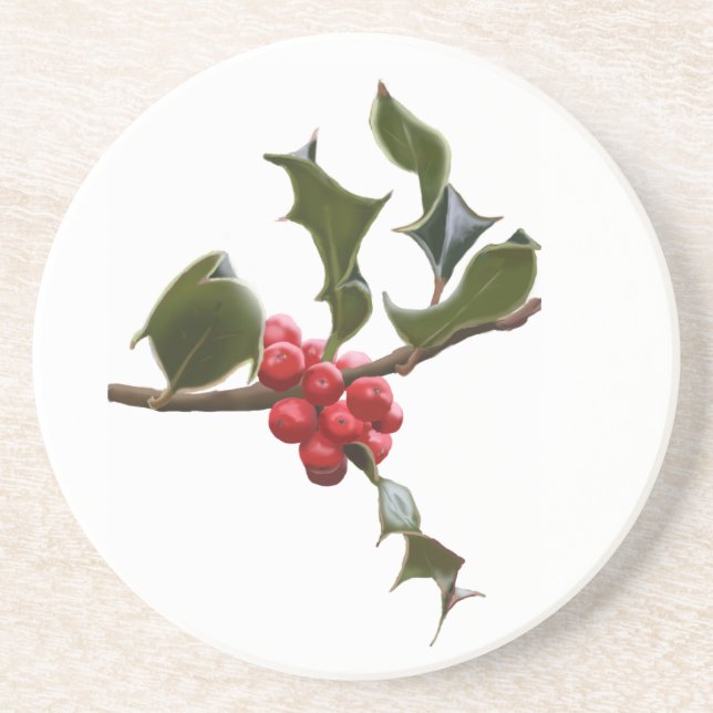 Holly Berries Underlägg (Framsidan)