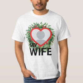 Holly Berry Christmas I Love My Wife mens tshirts
