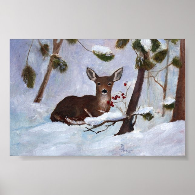Holly Berry Hjort Poster (Framsidan)