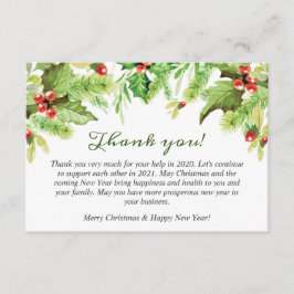 Holly Berry jul Helgdag Corporate Tack