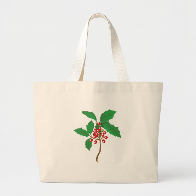 Holly Berry Jumbo Tygkasse (Framsidan)