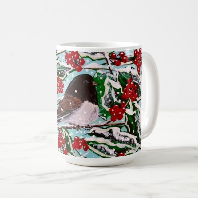 Holly Berry Junco Kopp (Framsida höger)