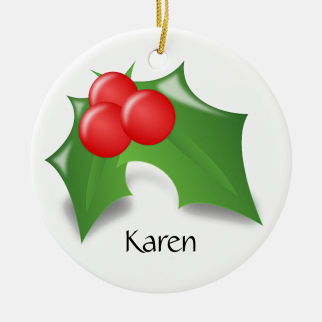 Holly Berry Ornament (Framsidan)