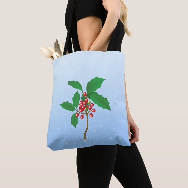 Holly Berry Tygkasse (Närbild)