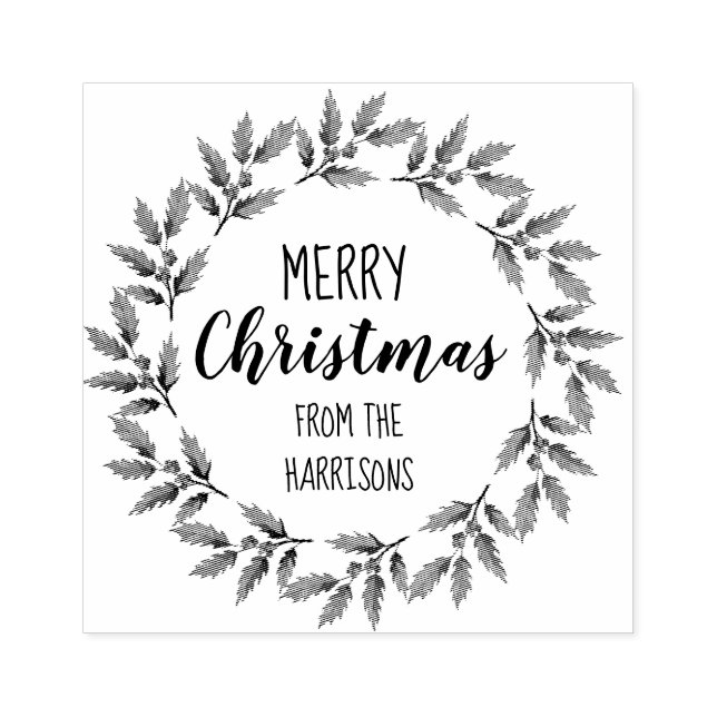 Holly Berry Wandedesign (3) Art Frimärke Stämpel (Tryck)