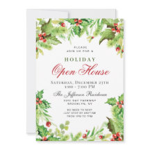 Holly Berry Wandejul-Helgdag ÖPPEN HOUSE