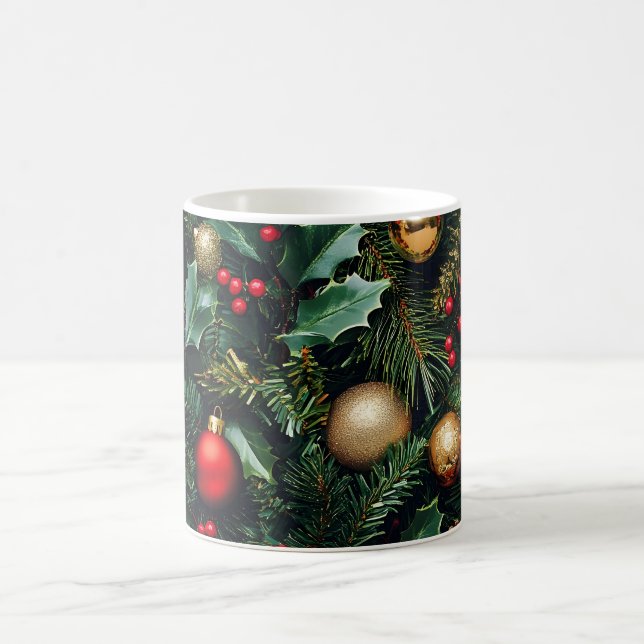 Holly Berry Winter Wonderland Kaffemugg (Center)