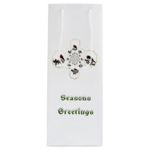 Holly Birds Robin Säsonhälsningars