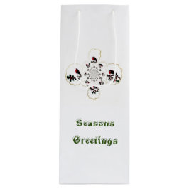 Holly Birds Robin Säsonhälsningars