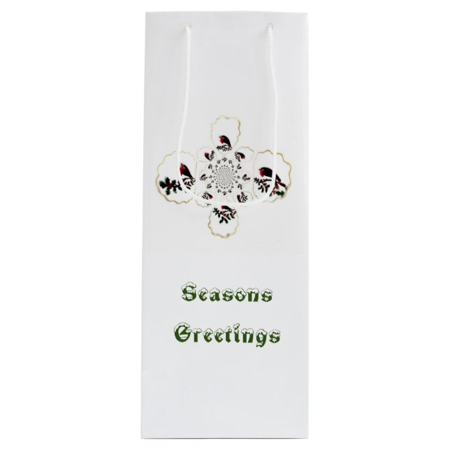 Holly Birds Robin Säsonhälsningars (Framsidan)