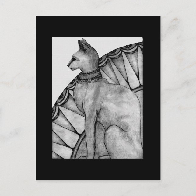 Holly Cat-vykort Vykort (Framsida)