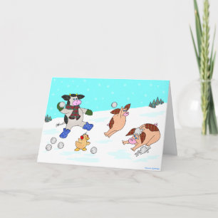 Holly Cow, Låt det snöa! Helgkort
