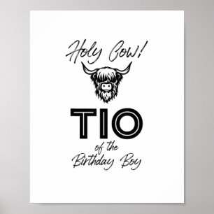 Holly Cow Tio på födelsedagskorgens höglandskon 1: Poster