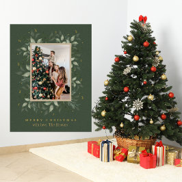 Holly Days | God jul Photo Helgdag Poster
