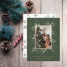 Holly Days | God jul Photo Helgdagskort Vykort
