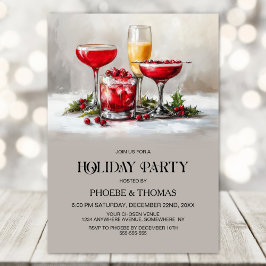 Holly Drinkar Julfest Inbjudningar