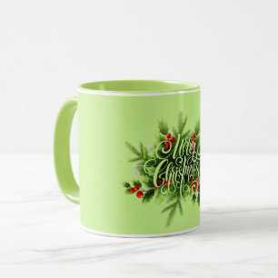 Holly God jul Mugg