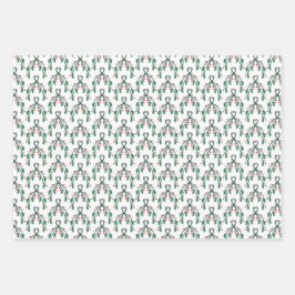 Holly Greenery Patterns Christmas Gifts