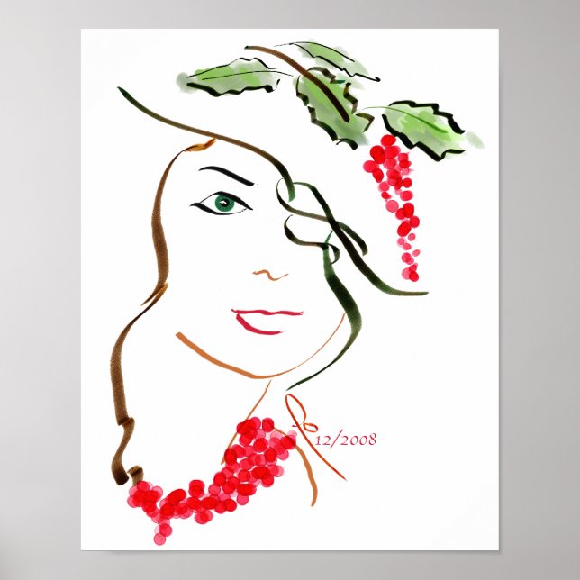 Holly Hat Poster (Framsidan)