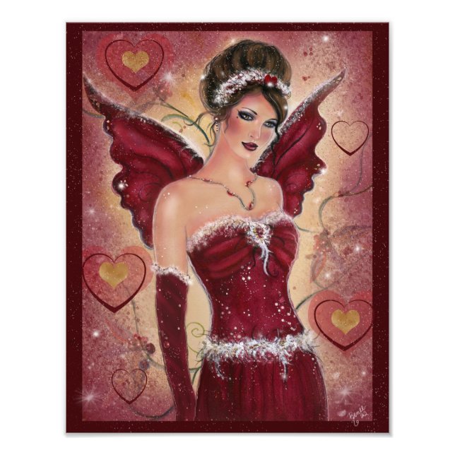 Holly Heart valentine fairy by Renee Fototryck (Framsidan)