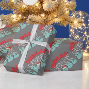 Holly Jolly Babe Presentpapper