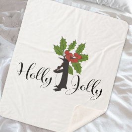 Holly Jolly Cute Funny Penguin jul