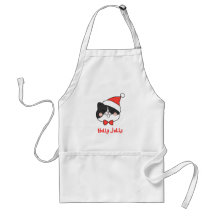 Holly Jolly Cute jultomten Cat